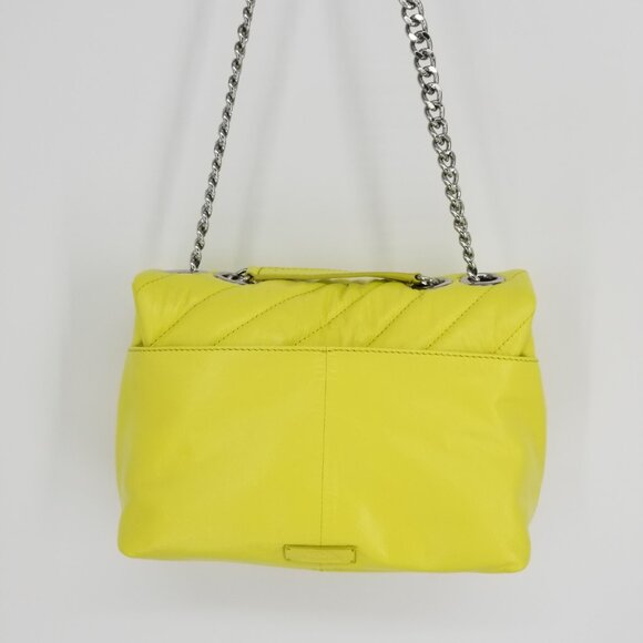 Vince Camuto Lush, Soft Leather Convertible Handbag - Neon Margarita Lemon/Lime - Picture 2 of 9